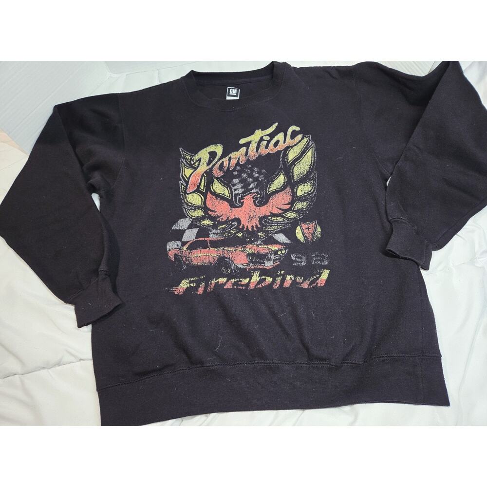 GM General Officially Licensed Pontiac Firebird Retro Sweatshirt Y2k Retro